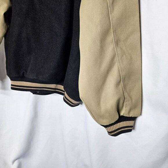 Vintage Bishop Reddaway Safety Award Varsity Jacket L Wool Quilted Canada - Picture 3 of 10